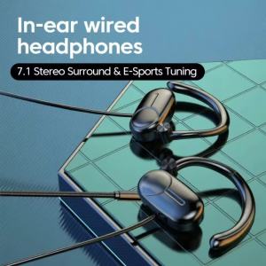 Tai Nghe Có Dây Trong Tai USB Type C/3.5mm Với Micrô Kép Tai Nghe Giảm Tiếng Ồn Âm Thanh Nổi HiFi Dành Cho Nghe Nhạc Và Chơi Game