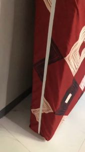 Foam Cover with 3 Sides Zipper - All Standard Sizes (Semicotton - Random design/color) (HINDI KUMUKUPAS)