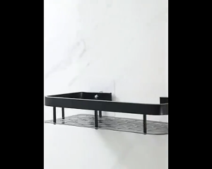 Bathroom Organizer Rack Punch-free Wall Mounted Triangle Storage Rack Corner Shelf Wall Soap Holder