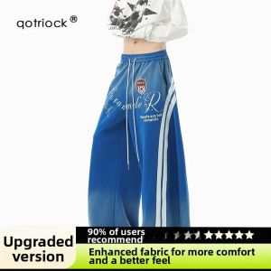 QOTRIOCK | Casual Pants Summer Loose Drapey Trousers