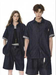FORNINES | Lyocell Blend Short Sleeve Shirt