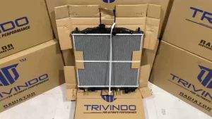 Radiator Assy Toyota Avanza 1.3 1.300 1300CC 13 1300 1300 CC 2004 2005 2006 2007 2008 2009 2010 2011 MATIC METIK METIC MATIK AT AUTOMATIC MERK TRIVINDO