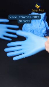 100 PCS Vinyl Powder Free Gloves for restaurant food cooking beauty salon massage tattoo