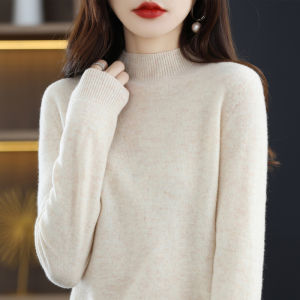 ใหม่แฟชั่นผู้หญิงถักเสื้อกันหนาวสําหรับฤดูใบไม้ร่วงและฤดูหนาวแสงและสบายแขนยาวรอบคอผู้หญิง Top-WQ001