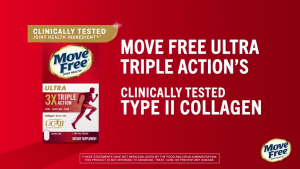 Schiff Move Free Joint Health (3 ขวด) Ultra Type II Collagen + Boron + HA Triple Action 75 Tablets 3 In1 EXP:2027