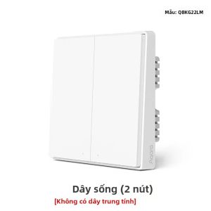 Aqara | Công Tắc Gắn Tường Thông Minh Aqara D1 ZigBee Điều Khiển Từ Xa Không Dây Tương Thích Với Xiaomi Mi Home Và Homekit Không Cần Trung Tính