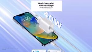 Sạc Nhanh USB Type C 40W Cho iPhone 16/15/14/13/12/11 Pro Max Plus Với Cáp Sạc Nhanh PD 1M Phụ Kiện Sạc Điện Thoại Di Động