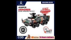 438 PCS BOXER ARMORED VEHILE BUILDING BLOCKS MICRO BRICKS PREMIUM QUALITY LEGO