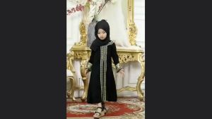 NEW MUMTAAZ GALERI PROMO GAMIS ANAK WANITA PREMIUM JETBLACK SAUDI ARABIAN MAROKO ANAK