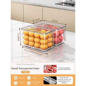 ZHENMIAO | Refrigerator Food Organizer Box For Dumplings and Eggs