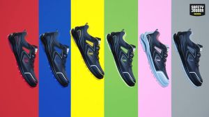 Safety Jogger Cador ESD S1P Green: Stylish Modern Work Boots