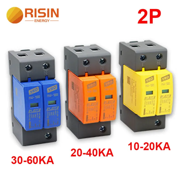 AC Single Phase Surge Protector Solar Surge Protective Device 1P 2P 3P ...