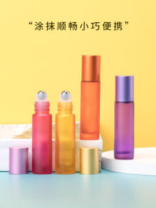 Clear Glass Rollerball Bottles Essence Oil Perfume Sample Vials Light Resistant Beauty Salon Massage Empty Bottles Cosmetic Tools