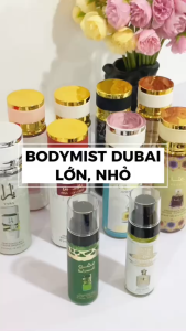 ( MUA 2 TÍNH TIỀN 1) CHÍNH HÃNG Bodymist Dubai MINI 105ML – kiểu thơm hiện đại nữ tính- tiện lợi dễ dùng