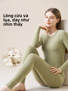 MiiOW | Quần lót giữ nhiệt dày dặn cho nữ MiiOW Cat Person Warmth không có dấu vết Quần lót mùa thu đông bằng nhung mềm mại