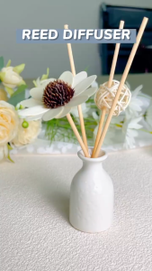 Reed diffuser home scents dried scented flowers air freshener