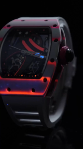 CRONUS ART CM06-P Dreamland Watch - Swiss Automatic Movement TLCT Carbon Fiber Transparent Dial Sapphire Crystal Fluorine Rubber Strap