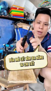 Búa 16 chức năng: Búa kiêm kìm mỏ lết tua vít và cưa đa năng thiết bị tuyệt vời cho mọi công việc