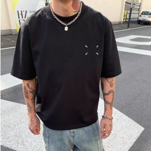 Extra Large 300 Pounds Basic Short Sleeve T-Shirt Mens Summer American Casual Half Sleeve Pure Cotton Loose Top