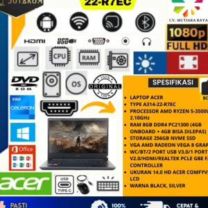 LAPTOP ACER A314-22-R7EC
