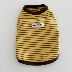HealC Pets Autumn Winter Warm Fleece Pet Vest Clothes for Dogs And Cats Casual Style Base Layer Handsome Design