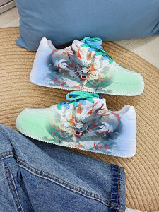 Limited Edition Dragon Year Low-Top Couple Sneakers Original Casual Sports Shoes NVTRC Lightweight Urban Leisure Rubber Sole