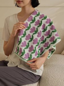 Xinjiang Long-Staple Cotton Small Tulip Fine Soft Towel Not Easy to Lint Class a Infant Square Towel Adult Bath Towel