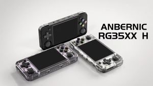 Máy chơi game cầm Anbernic RG35XX H màn hình IPS 3.5 Inch tặng thẻ nhớ 64G cài sẵn 5500 game chơi được PSP PS1