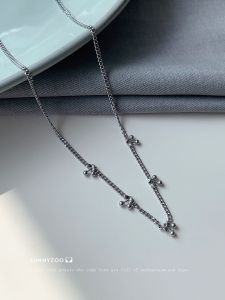 Sunny Zoo Windmill Cherry Sweet Little Cherry Necklace Titanium Steel Choker Korean Style Layering Unique Design Fashion Jewelry