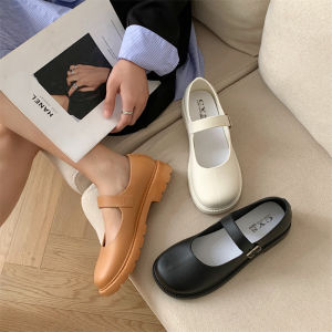 Sepatu Pantofel Wanita Kasual Docmart Loafers Gesper Korean Style Kekinian Sepatu Polos COD SPT-76