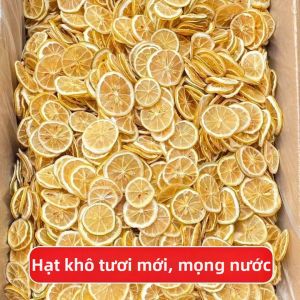 Lemon Slices Khô Tươi Cho Trà 500g