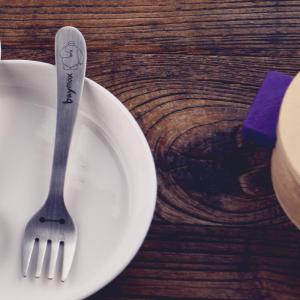 304 Stainless Steel Knife and Forks Spoon Safety Environmental-Friendly Tableware Kids Western Food Suit Kindergarten Children Fruit Fork