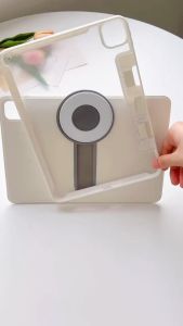 【ปกตัวY】 เคสสำหรับไอแพด Pro13 Pro11 Pro12.9 case ipad Gen10 Gen9 Gen8 Gen7 Air4  Air5 Air6 2024 หมุน 360 °มีช่องเสียบปากกา