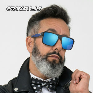 1-3PACK CRIXALIS Classic Rectangle Polarized Sunglasses Men Square Outdoors Sport Sun Glasses Male Vintage Driving Fishing Shade