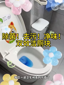 Magic Bowl Toilet Cleaner 小魔方洁厕宝马桶清洁剂洁厕块除垢