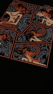 Kaos Wayang Simple Hitam & Kaos Punakawan