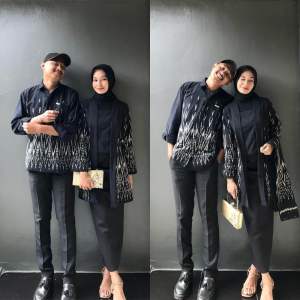 WIDURI SET TENUN Kondangan Dress Tenun