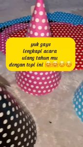 Topi Ulang Tahun Kerucut Polkadot: Pilihan Terbaik untuk Anak