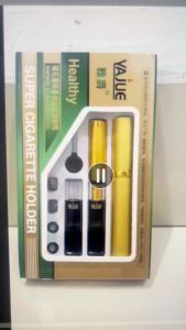 YAJUE YJ816 PIPA TRIPLE FILTER TIGA SARINGAN ASAP PERMANEN STANDARD 8MM Warna Random