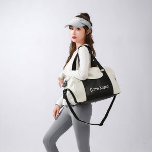 FUSHIXIONG | Waterproof Gym Duffel Bag Dry-Wet Separation High Capacity Travel Bag