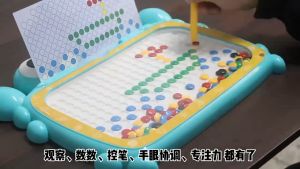 Magnetic Drawing Board Magpad Dots Educantional Toys for Kids DIY Magnetic Writing Board for 3 4 5 6 Year Old Boys Girls
