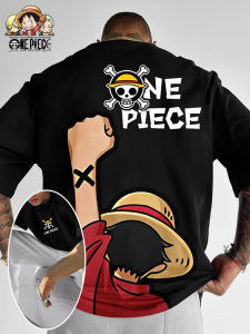 Bandai | 2026 Summer ONE PIECE Anime Peripheral Clothes Classic Comic T-Shirt Short Sleeve Crew Neck Mens and Womens and Kids Couples