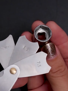 Radius Gauge / Alat Ukur Radius / R Gauge R25-50