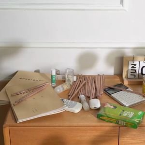 1 PCS Acrylic Drawer Organizer Desk Simple Transparent Multi Size Stationery Jewelry Storage Drawer Divider Storage Box Office Organizer Space Saving