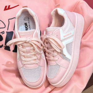 Warrior | Cherry Blossom Pink New Breathable Canvas Athletic Shoes