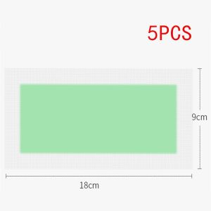 5/10/20/50 Sheets Green Professional Hair Removal Wax Strips Depilation Double Sided Wax Paper For Bikini Leg Body Face Useful