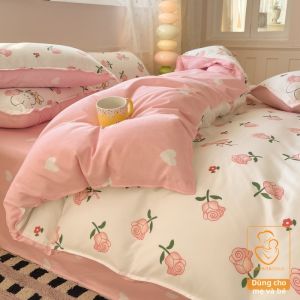 KAMONI | Bộ Phủ Giường Không 100% Cotton 230cm