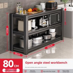 MEICHUWUYU | Multifunctional Floor Standing Kitchen Storage Rack