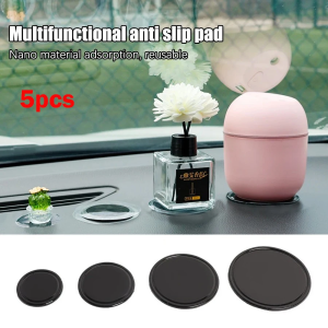 Non-Slip Car Pad Dashboard Phone Mount Car Dashboard Non-Slip Mats Removable Sticky Silicone Gel Pad Multi-Functional Auto M