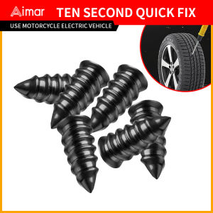 10pcs Car Motorcycle Vacuum Tyre Repair Nails Truck Scooter Bike Universal Tire Puncture Repair Accessories Rubber Metal Nails